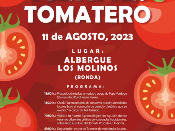 VIERNES TOMATERO, Jornada sobre el Tomate.