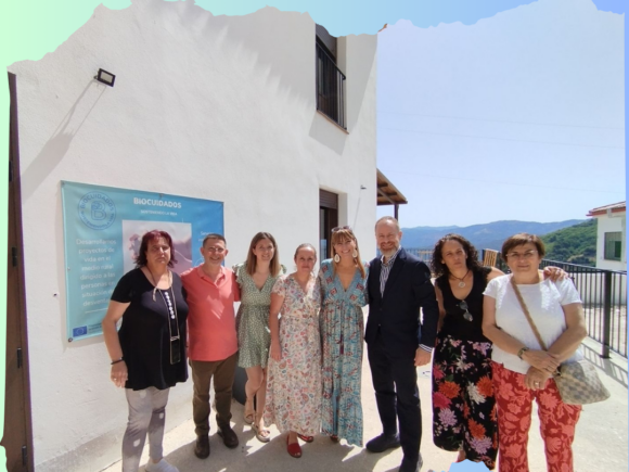 En Biocuidados nos visitan desde la Junta de Andalucía y la Fundación La Caixa